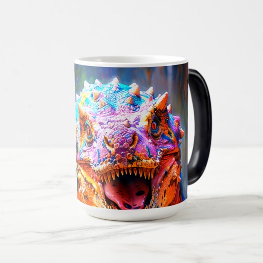 Mug Magique Dinosaure (Devant droit)