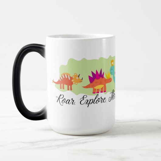 Mug Magique Dinosaure (Gauche)