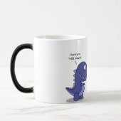 Mug Magique Dinosaures dans l'amour (Gauche)
