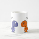 Mug Magique Dinosaures dans l'amour (Centre)