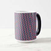 Mug Magique Diplômé avec impression chevron unique (Devant droit)