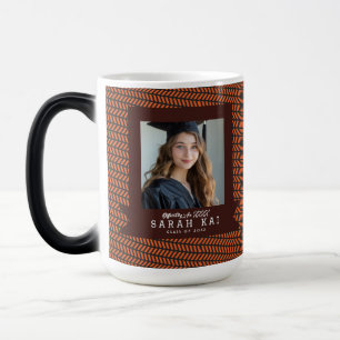 Mug Magique Diplômé d'impression géométrique élégante