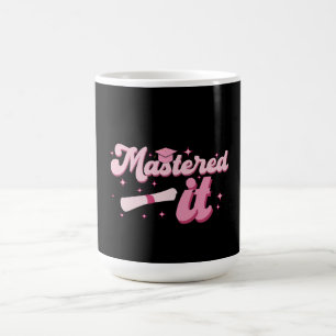 Mug Magique Diplômé Maîtrise Diplômé MBA Diplômé
