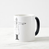 Mug Magique Dirigeant du trafic (Devant droit)