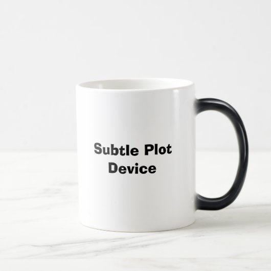 Mug Magique Dispositif subtil de complot (Droite)