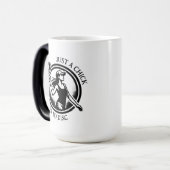 Mug Magique Disque féminin personnalisé Golf (Devant gauche)