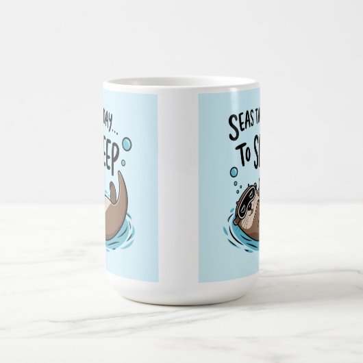 Mug Magique "Dive into Relaxation with Seas the Day (Centre)