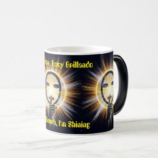 Mug Magique Do Not Disturb, I'm Shining (Devant droit)