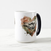 Mug Magique Dog Lover Human Animal Bond Watercolor Heart (Devant droit)