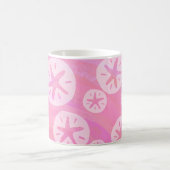 Mug Magique Dollar de sable blanc et rose (Centre)