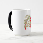 Mug Magique Don comptable | Naissance À Un Comptable (Devant gauche)