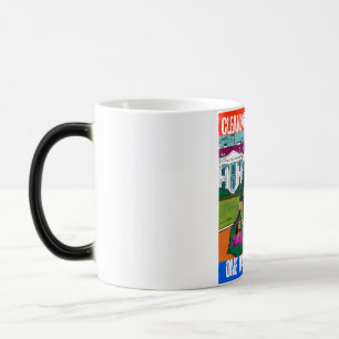 MUG MAGIQUE DONALD TRUMP - NETTOYER L'AMÉRIQUE, UN SAC PAR FOI