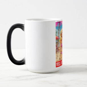 MUG MAGIQUE DONALD TRUMP - OUI, JE SUIS UNE FILLE TRUMP