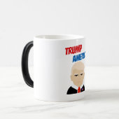 Mug Magique Donald Trump, président de l'Amérique (Devant gauche)