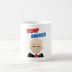 Mug Magique Donald Trump, président de l'Amérique