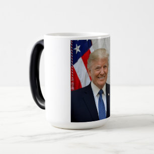 Mug Magique Donald Trump Président des États-Unis Maison Blanc