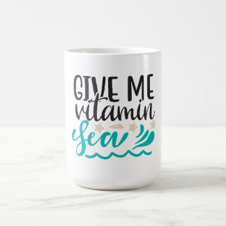 Mug Magique Donnez-moi la mer vitaminée