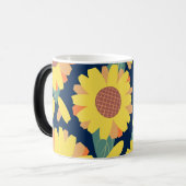 Mug Magique Doodle Sunny Bloom (Devant gauche)