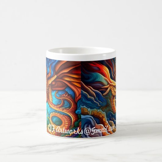 Mug Magique Double dragons (Centre)