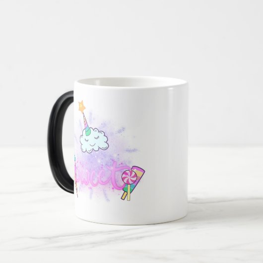 MUG MAGIQUE DOUCE, (Devant gauche)