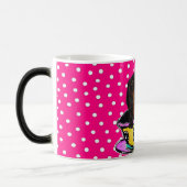 Mug Magique Doxie noir à longs poils (Gauche)