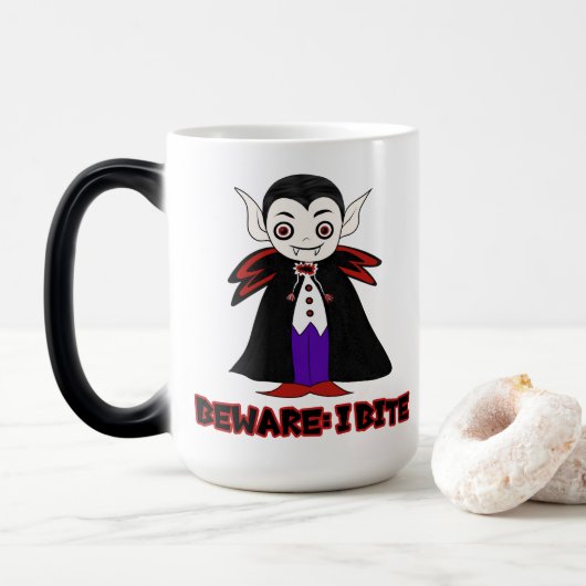 Mug Magique Dracula (Avec donut)