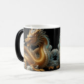Mug Magique dragon doré (Devant gauche)
