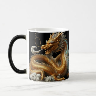 Mug Magique dragon doré