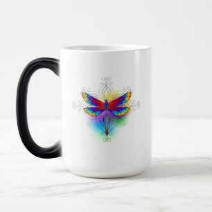 Mug Magique Dragonfly en arc-en-ciel