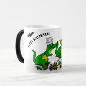 Mug Magique Dragons - Joyeux Halloween ! Aujourd'hui je vais c (Devant gauche)