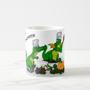 Mug Magique Dragons - Joyeux Halloween ! Aujourd'hui je vais c