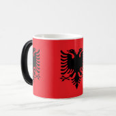 Mug Magique Drapeau albanais (Devant gauche)
