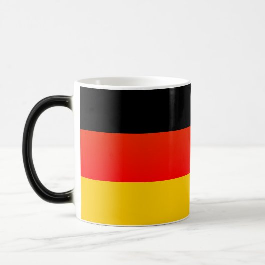 Mug Magique Drapeau allemand or German Flag (Gauche)