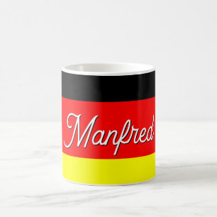 Mug Magique Drapeau allemand personnalisé