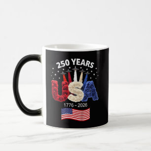 Mug Magique Drapeau américain 250e anniversaire des États-Unis