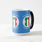 Mug Magique Drapeau Angel italien pour Hanoukka (Devant droit)