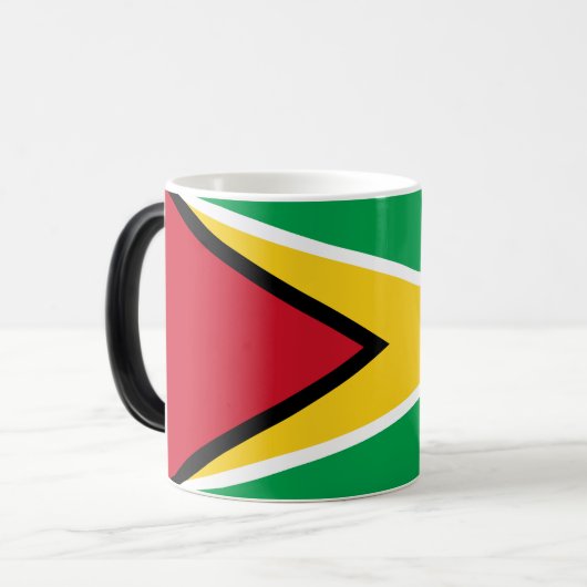 Mug Magique Drapeau de la Guyane (Devant gauche)