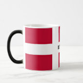 Mug Magique Drapeau du Danemark (Gauche)