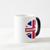 Mug Magique Drapeau du Royaume-Uni (Devant droit)