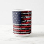 Mug Magique Drapeau Grunge U.S.A (Centre)