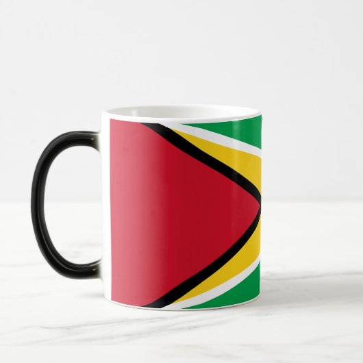 Mug Magique Drapeau Guyana (Gauche)