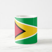 Mug Magique Drapeau Guyana (Centre)