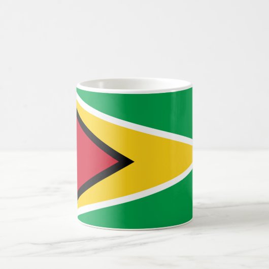 Mug Magique Drapeau Guyana (Centre)