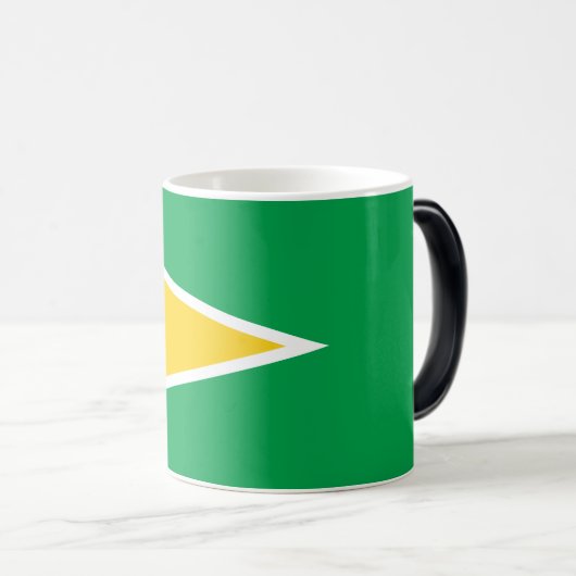 Mug Magique Drapeau Guyana (Devant droit)
