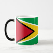 Mug Magique Drapeau Guyana (Gauche)
