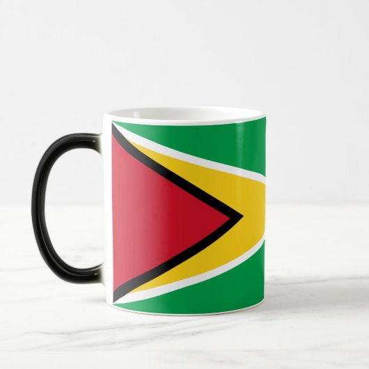 Mug Magique Drapeau Guyana (Gauche)