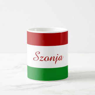 Mug Magique Drapeau hongrois personnalisé
