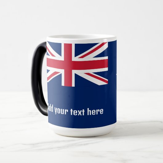 Mug Magique Drapeau NZ (Devant gauche)