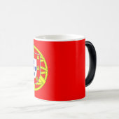 Mug Magique Drapeau portugais (Devant droit)