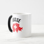 Mug Magique Drapeau suisse (Devant gauche)